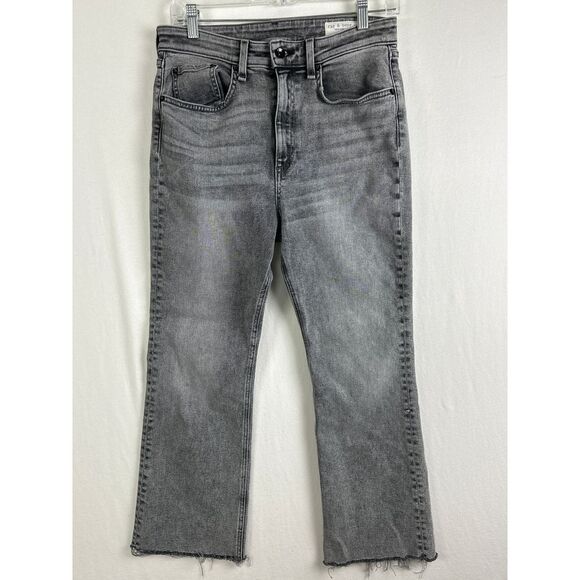 rag & bone Jeans Woman's‎ High Rise Ankle Flare 30 - Picture 1 of 13